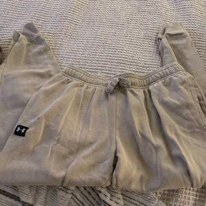 Under Armour Mens Beige Jogger Pants